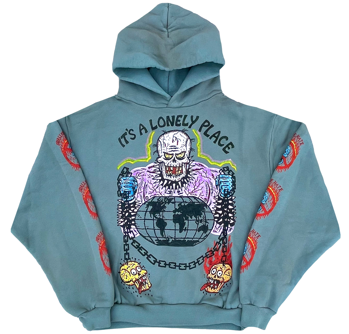 XXXTentacion X Kanye West SKINS LONELY PLACE HOODIE