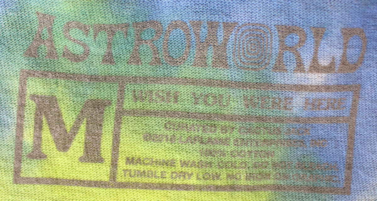 tie dye astroworld shirt long sleeve