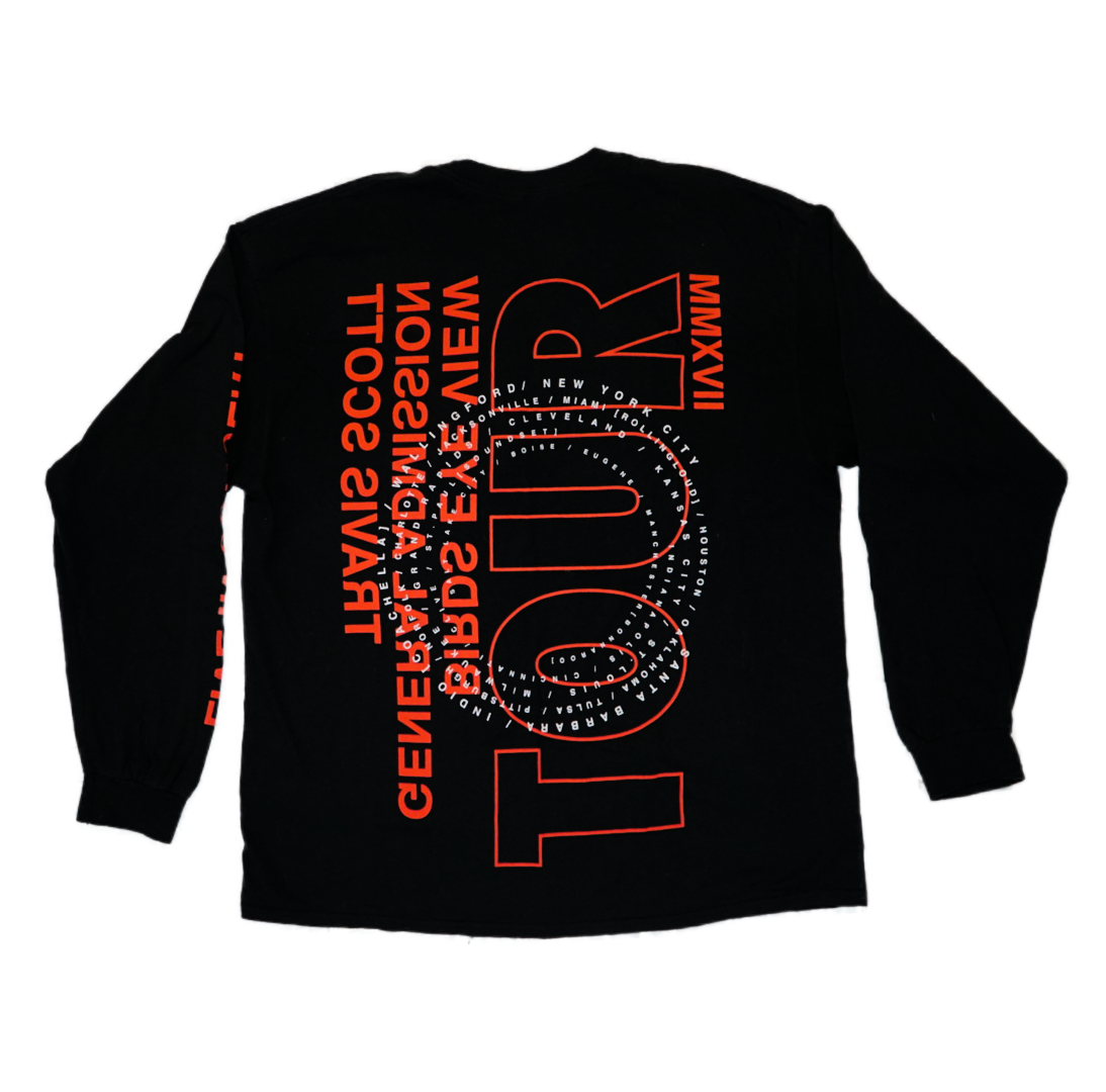 TRAVIS SCOTT BIRDS EYE VIEW LONG outlet SLEEVE