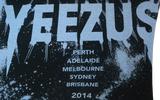 Kanye West Yeezus Tour Blue Splatter T-Shirt