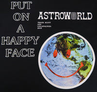 Travis Scott Lollapalooza Astroworld Smiley World T-Shirt