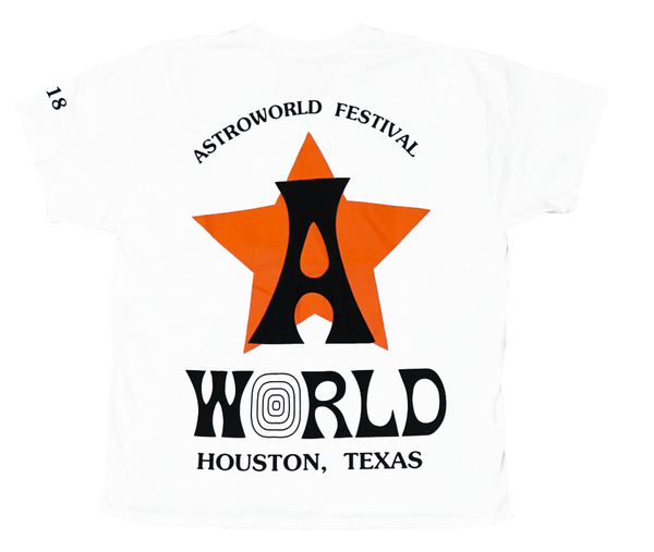 Travis Scott Astroworld Festival '18 "Astros" T-Shirt