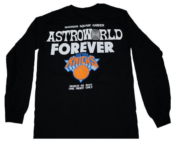 Travis Scott New York Knicks Long Sleeve