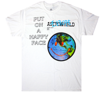 Travis Scott Astroworld Europe '18 Smiley World T-Shirt